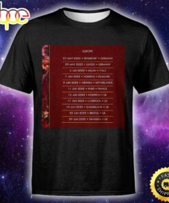 Elton John My Final Tour Dates Ever In North America And Europe Unisex Tshirt