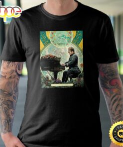 Elton John Tour 2022 San Antonio Fare Well Yellow Brick Road T-shirt