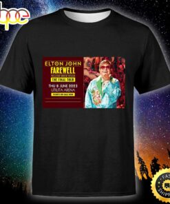 Elton John’s Final Farewell Yellow Brick Road Tour 2023 Unisex T-shirt
