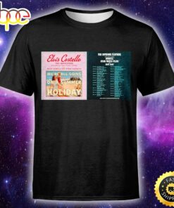 Elvis Costello And The Smashing Pumpkins Tour 2023 Unisex Tshirt