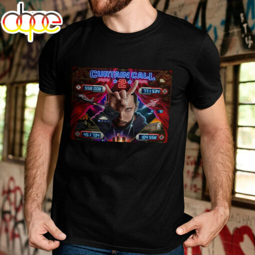 Eminem Greatest Hits Album Curtain Call 2 T-shirt