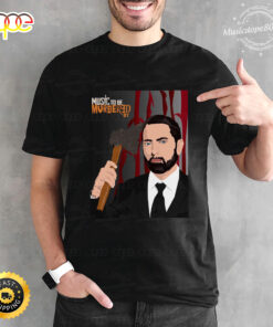 Eminem Music To Be Murdered Black T-shirt
