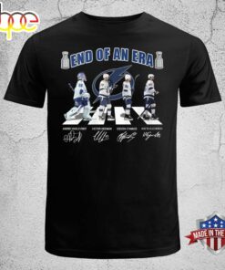 End Of An Era Tampa Bay Lightning Go On The Road Signature Unisex T-shirt