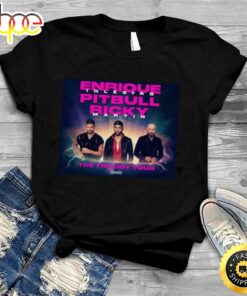 Enrique Iglesias Ricky Martin And Pitbull The Trilogy Tour 2023 Shirt