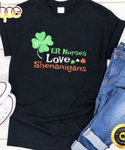 Er Nurses Shenanigans St Patrick Day Emergency Room Shirt