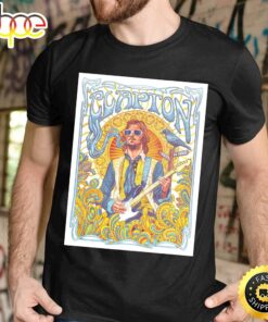 Eric Clapton 1974 Tour Music Unisex T-shirt
