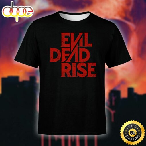 Evil Dead Rise In The Dark Unisex Black T-Shirt