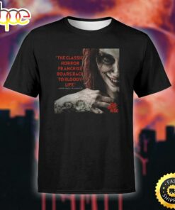 Evil Dead Rise The Class Horror Unisex Black T-Shirt Evil Dead Rise The Class Horror Unisex Black T-Shirt