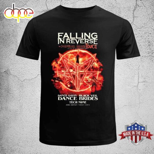 Falling In Reverse Popular Monstour Ii 2024 Unisex T-Shirt