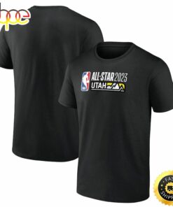 Fanatics Branded 2023 NBA All-Star Game Official Logo Black T-shirt