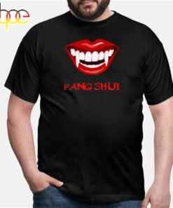 Fang Shui Funny Vampire Halloween Feng Shui Mens T-Shirt