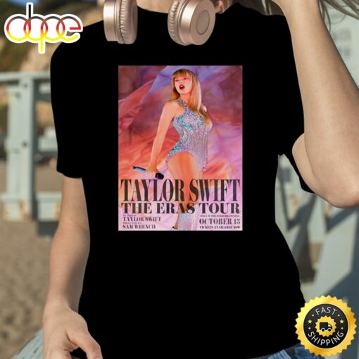 First Poster For Taylor Swift The Eras Tour Movie In October 13 2023 T-Shirt