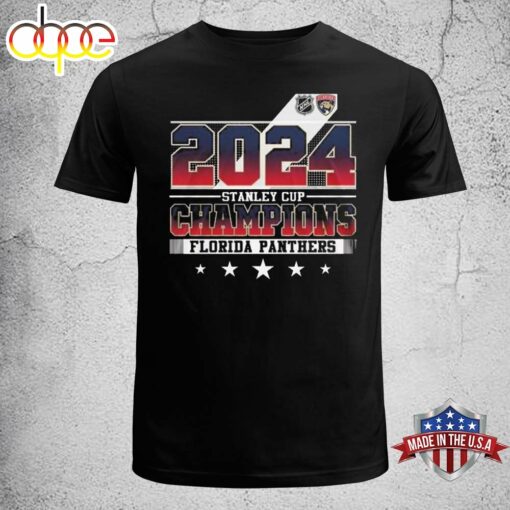 Florida Panthers NHL 2024 Stanley Cup Champions Hockey T Shirt