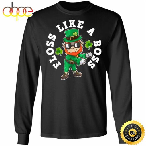 Flossing Leprechaun St. Patricks Day Irish Shamrock Happy St. Patrick’s Day Shirt