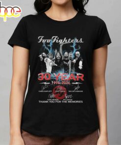Foo Fighters 30 Years 1994 – 2024 Thank You For The Memories T-Shirt