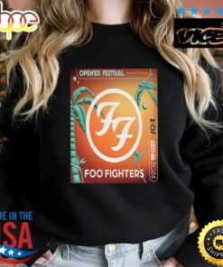 Foo Fighters At Opener Festival 3 July 2024 Shirt