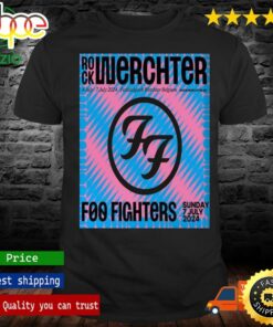 Foo Fighters At Rock Werchter July 4 7 2024 Festivalpark Werchter Belgium Poster Shirt