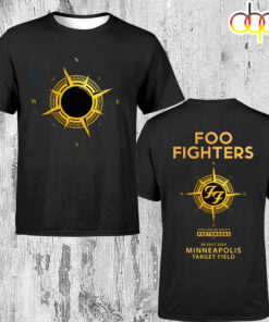 Foo Fighters Everything Or Nothing 2024 North American Tour Minneapolis Unisex T-Shirt