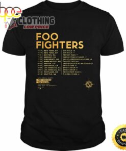 Foo Fighters North American Stadium Tour 2024 Merch Shirt