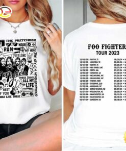 Foo Fighters Tour 2023 – 2024 T-Shirt, Music Tour Shirt