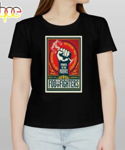 Foo Fighters Washington, Power To The Patients 5 Mar 2024 T-Shirt
