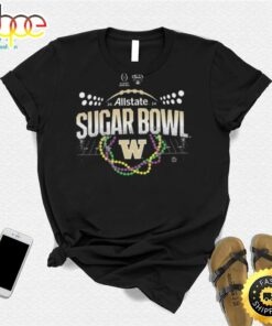 Football Playoff Semifinals Allstate Sugar Bowl 2024 Washington Huskies Champions Logo T Shirt