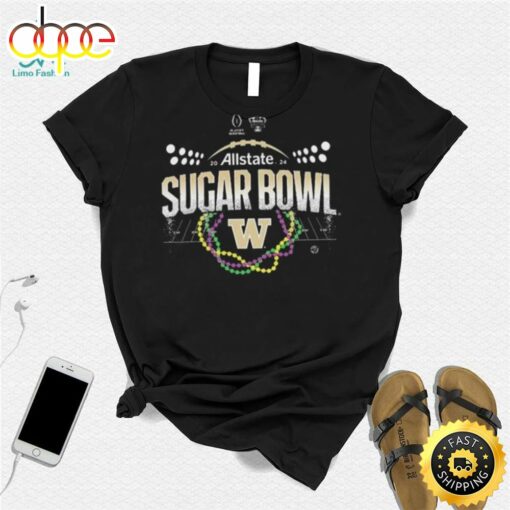 Football Playoff Semifinals Allstate Sugar Bowl 2024 Washington Huskies Champions Logo T Shirt