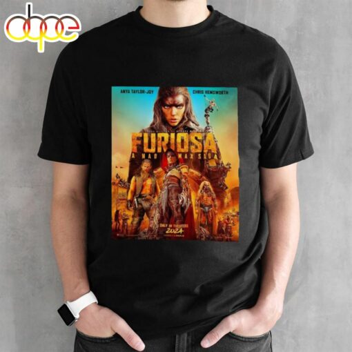 For Furiosa A Mad Max Saga In Theaters 2024 T-Shirt