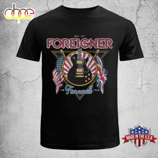 Foreigner Band 90s Vintage Unisex T-Shirt