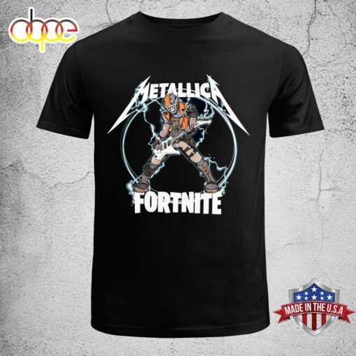 Fortnite X Metallica Fuel 2024 Unisex T-Shirt