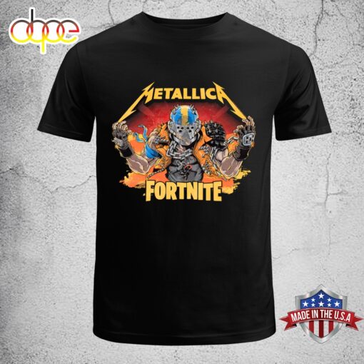 Fortnite X Metallica Fury Unisex T-Shirt