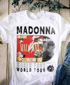 Four Decades Madonna The Celebration Tour T-Shirt