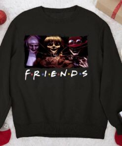 Friends Valak Annabelle The Crooked Man Conjuring Halloween Sweatshirt