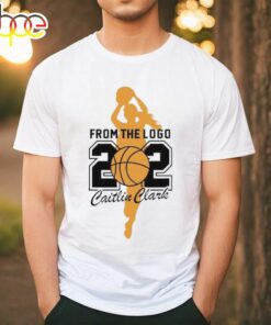 From The Logo 22 Basketball Caitlin Clark Player 2024 Shirt