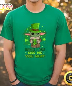 Funny Baby Yoda Disney St Patricks Day Shirt