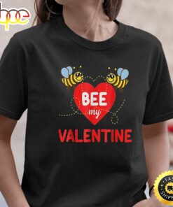 Funny Bee My Valentine Valentines Day Beekeeper T-Shirt