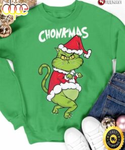 Funny Grinch Cat Shirt, Chonkmas