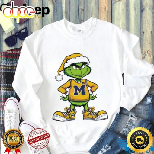 Funny Grinch Michigan Wolverines Ncaa Shirt