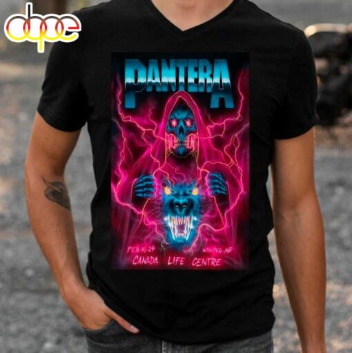 Funny Poster Pantera Winnipeg, Mb Feb 16 2024 Shirt