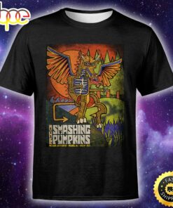 Gas The Smashing Pumpkins August 24 2023 Unisex T-shirt