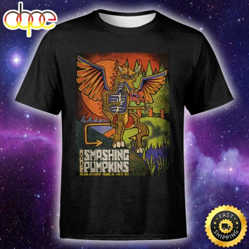 Gas The Smashing Pumpkins August 24 2023 Unisex T-shirt