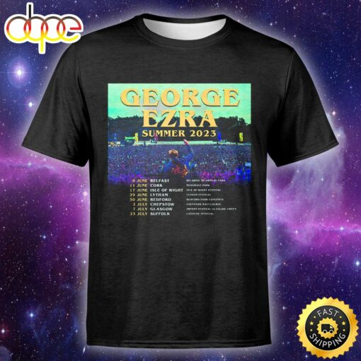 George Ezra Tour 2023 Unisex Tshirt