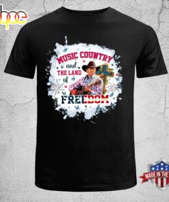 George Strait Music Country And The Land Of Freedom 2024 Unisex T-Shirt