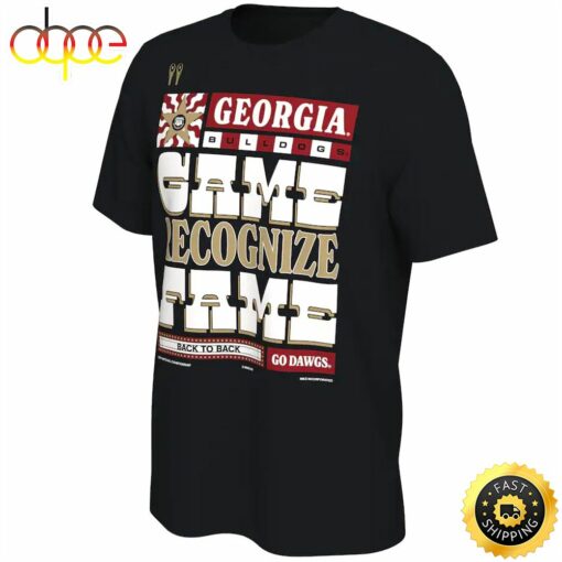 Georgia Bulldogs College Football Playoff 2022 National Champions Locker Room T-Shirt