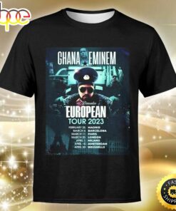 Ghana Eminem Europe Tour 2023 Unisex T-shirt
