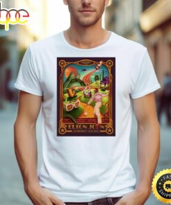Glastonbury Lithograph Elton John Official 2023 Shirt