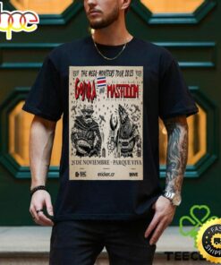 Gojira And Mastodon 25 Dec 2023 Parque Viva Poster Shirt