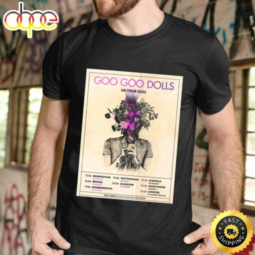 Goo Goo Dolls Confirm UkIE Tour For June 2023 Dates Unisex Tshirt