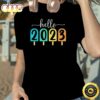 Goodbye 2022 Hello 2023 Happy New Year Funny Christmas Xmas Unisex Basic T-shirt