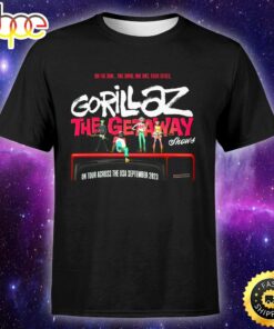 Gorillaz Announce New US Tour Dates For Fall 2023 Unisex T Shirt 1